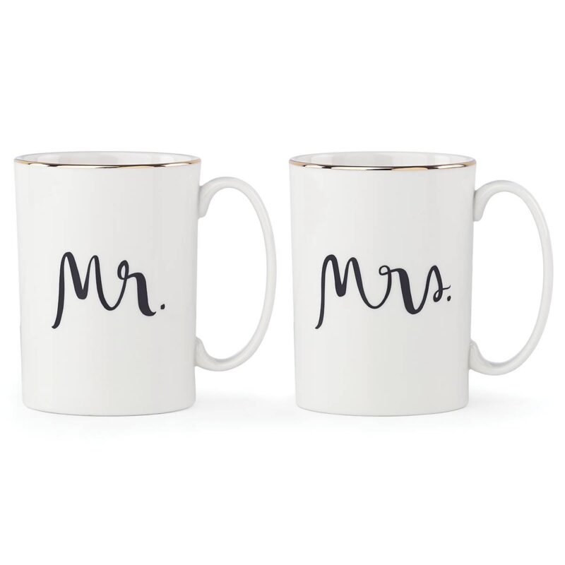 Bridal Party Mr & Mrs 2-Piece Mug Set