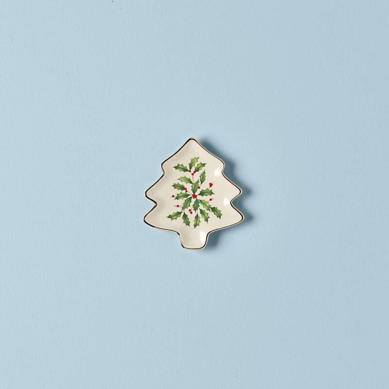 Hosting The Holidays Tree Plate