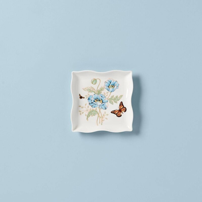 Butterfly Meadow Square Dish