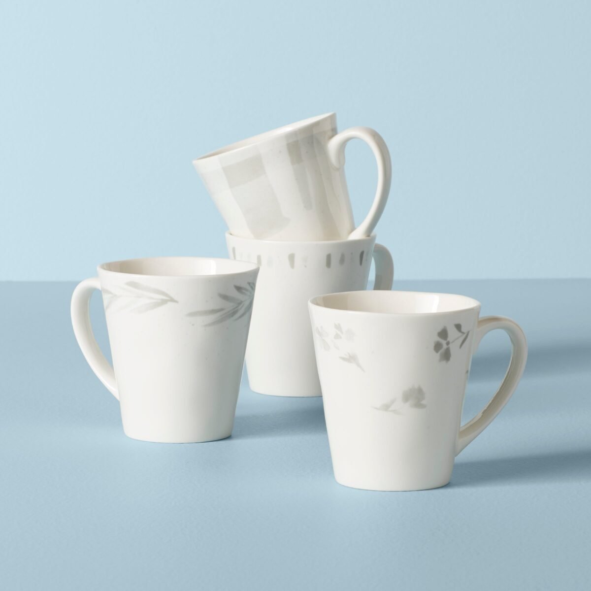Oyster Bay Assorted Mugs, Set of 4